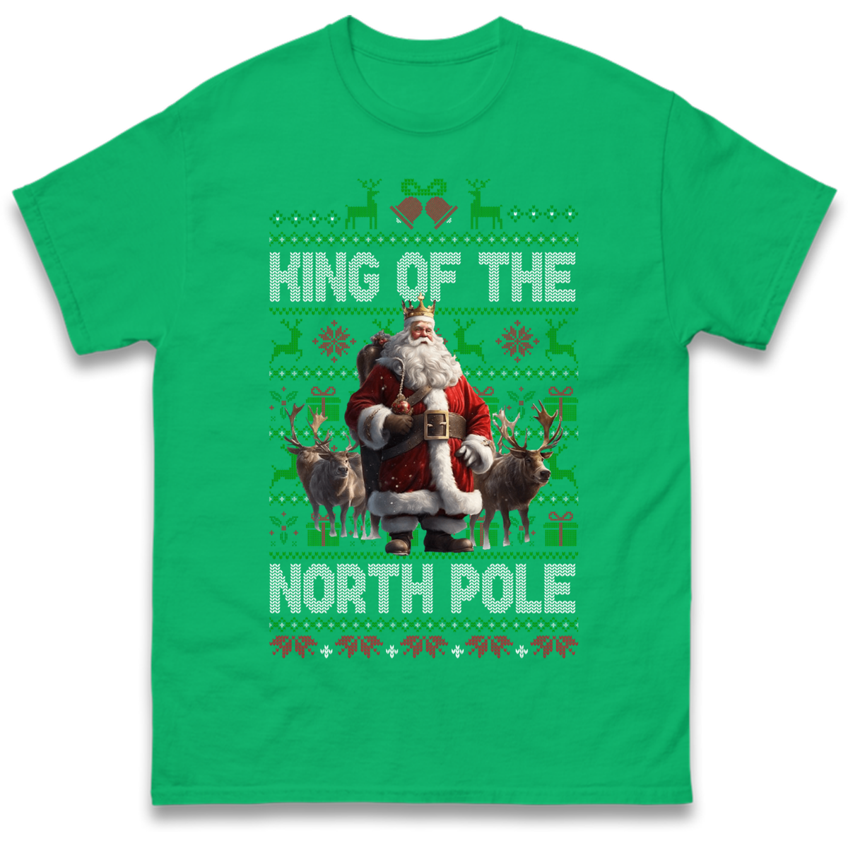 King Santa Christmas T-Shirt