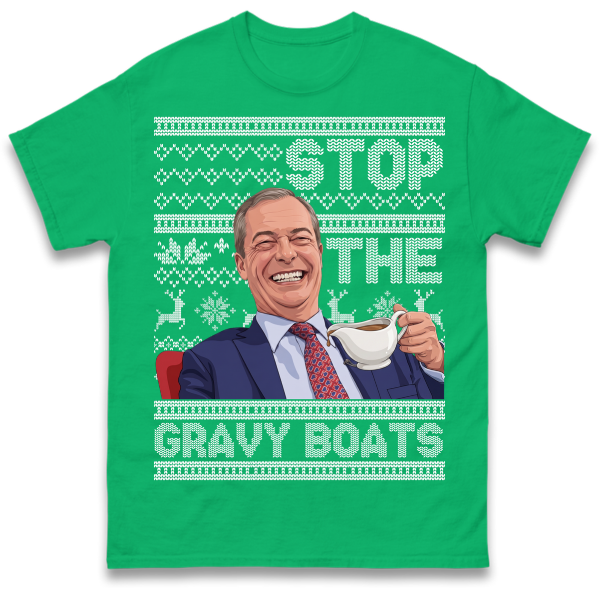Satirical Festive Top T-Shirt