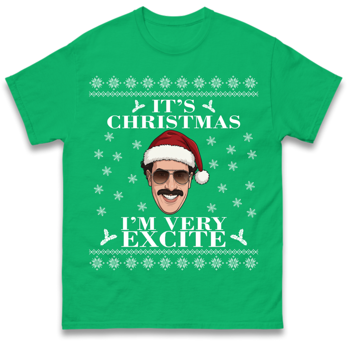 I Very Excite Christmas T-Shirt