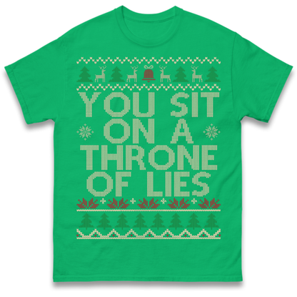 Throne Of Lies Christmas T-Shirt
