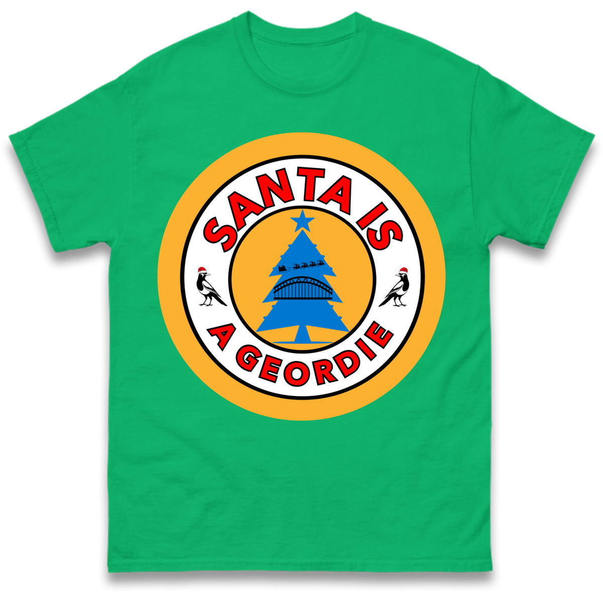 Geordie Santa  Christmas T-Shirt