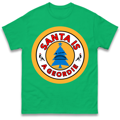 Geordie Santa  Christmas T-Shirt