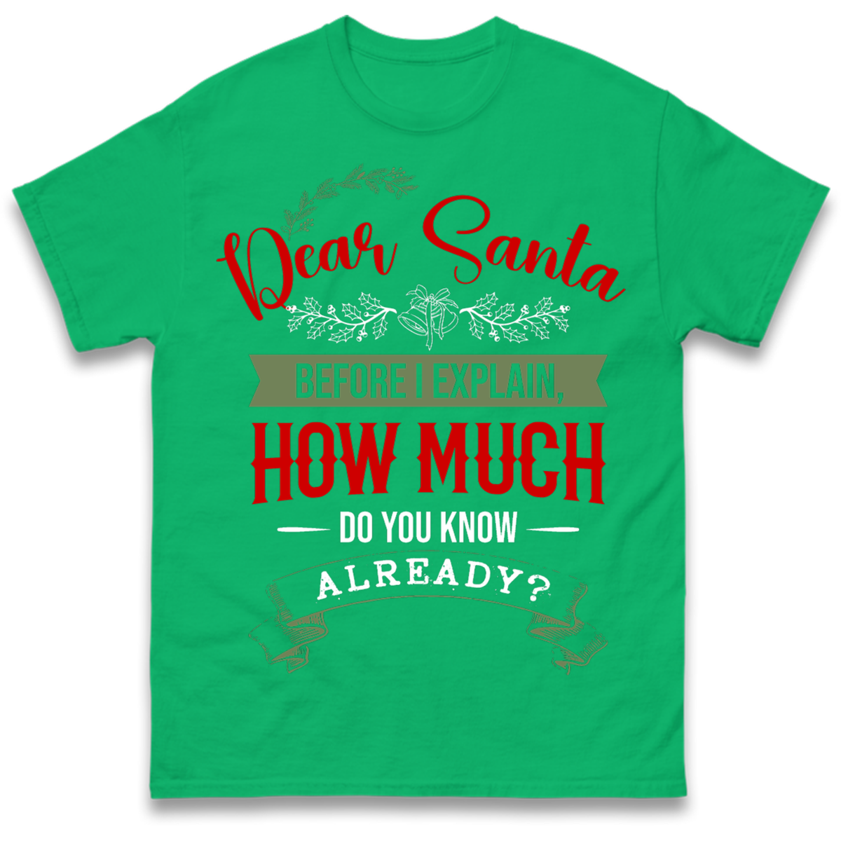 naughty christmas outfit T-Shirt