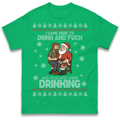 Rude Santa Graphic T-Shirt