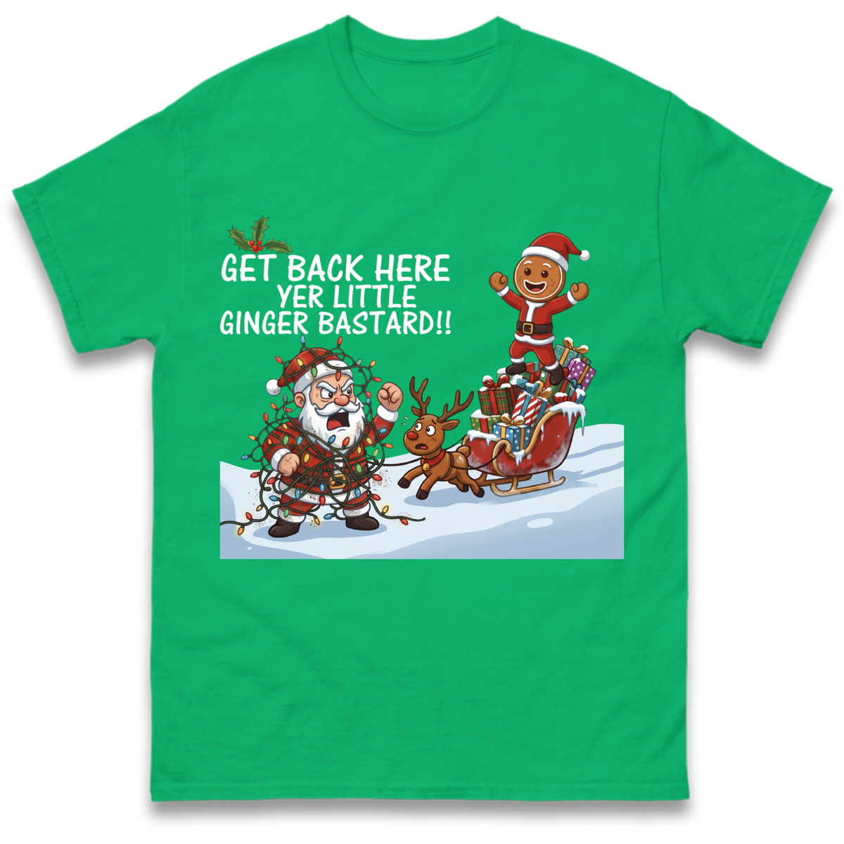 santa joke graphic T-Shirt