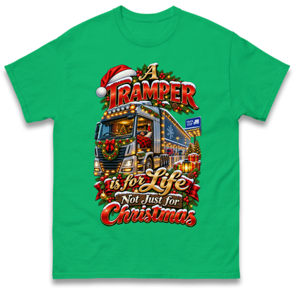 Trucker Christmas T-Shirt
