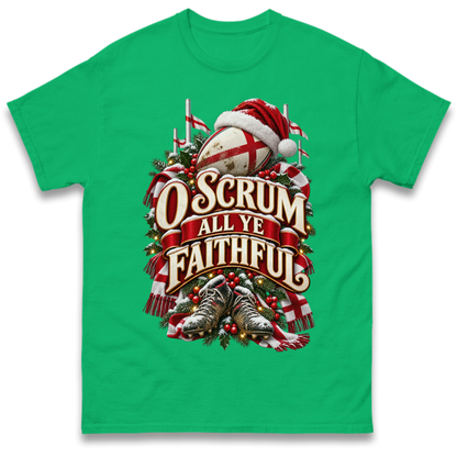 England Rugby Christmas T-Shirt