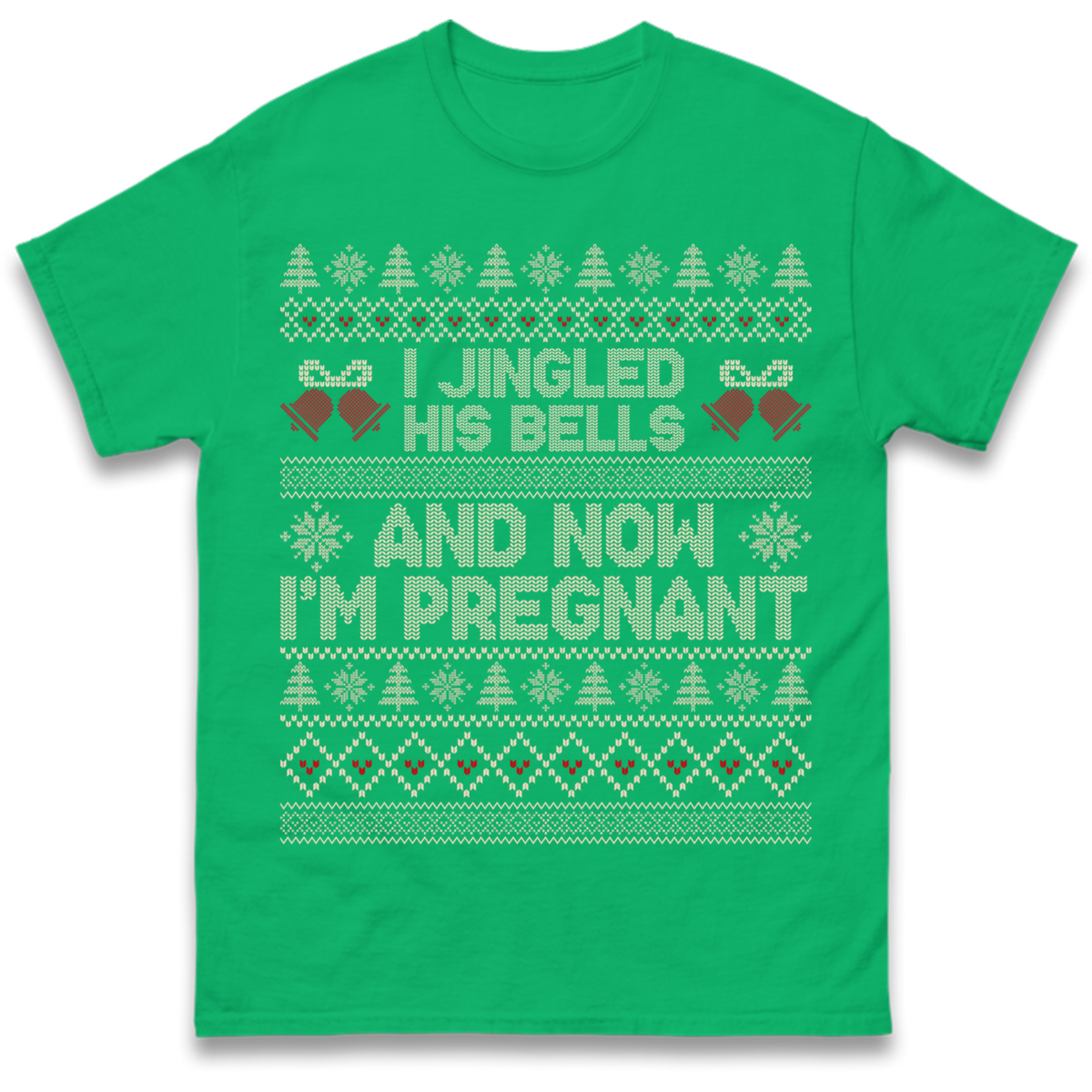 Pregnant At Christmas T-Shirt