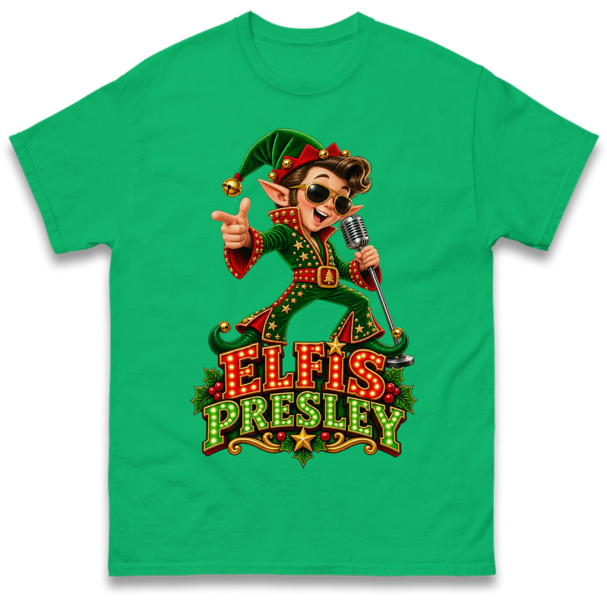Elvis Presley Christmas T-Shirt
