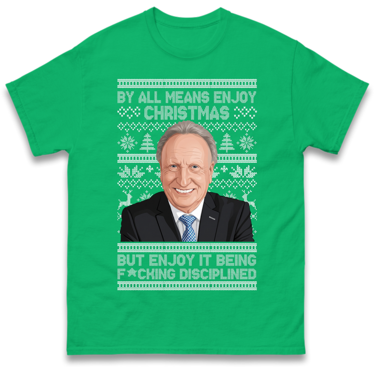 Neil Warnock Christmas T-Shirt