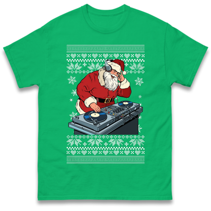 DJ Santa Christmas T-Shirt