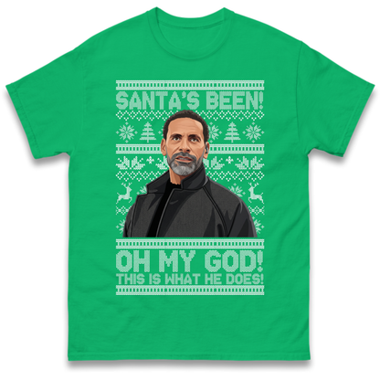 Steve Rio Ferdinand Christmas T-Shirt