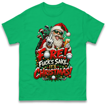 Rude Golf Christmas T-Shirt