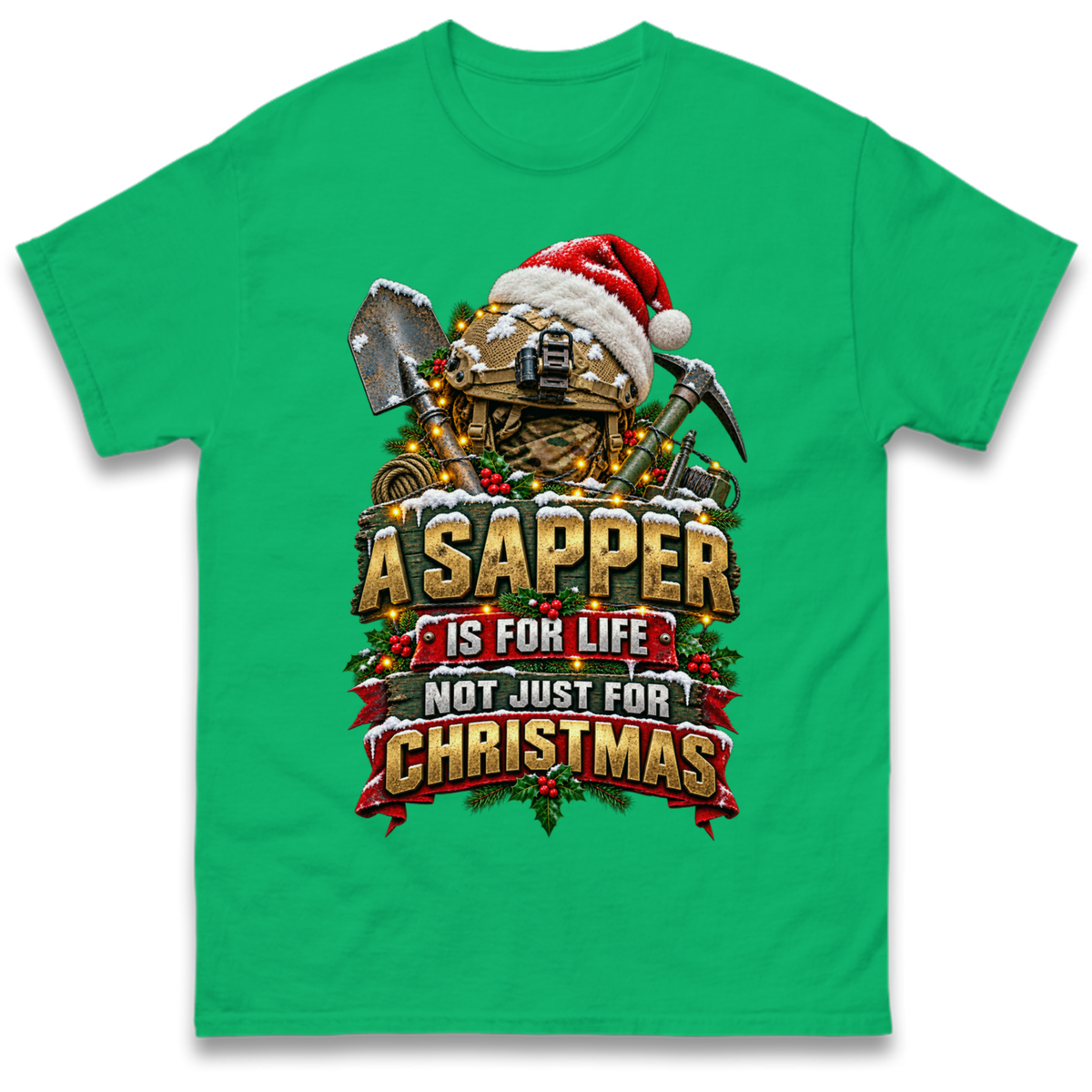Royal Engineers Sappers Christmas T-Shirt