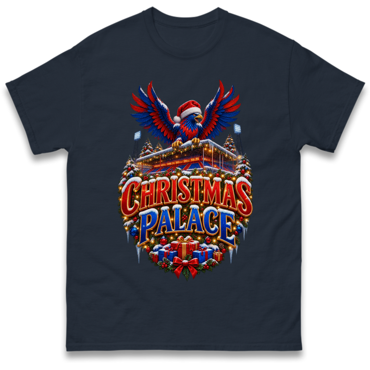 Crystal Palace Football Christmas T-Shirt