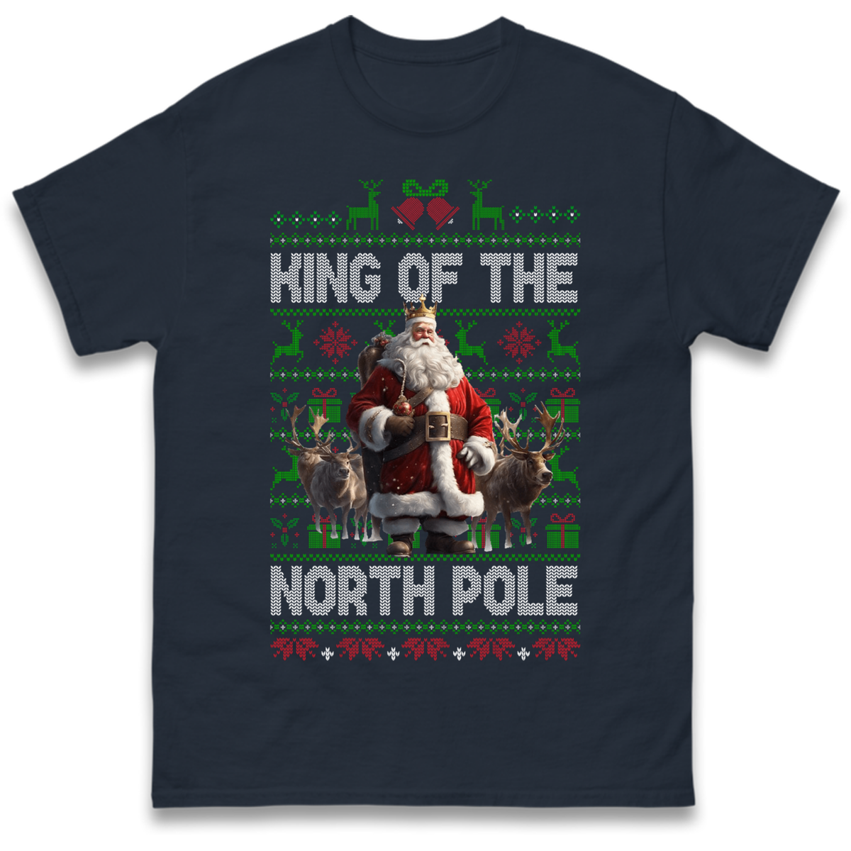 King Santa Christmas T-Shirt