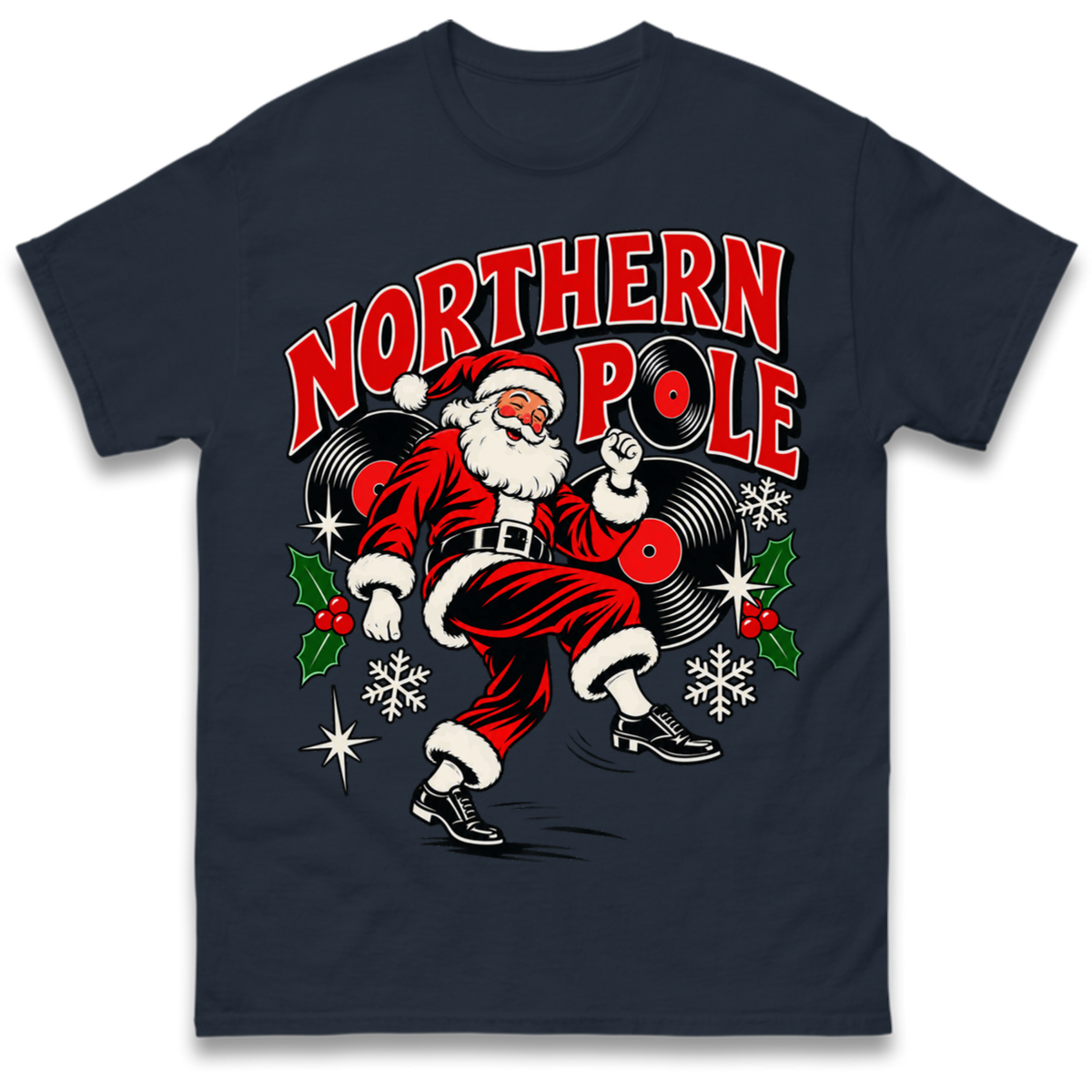 Northern Soul Christmas T-Shirt