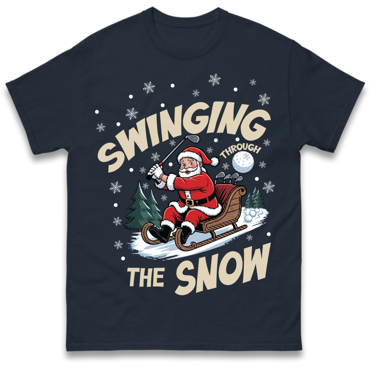 Christmas Golf T-Shirt