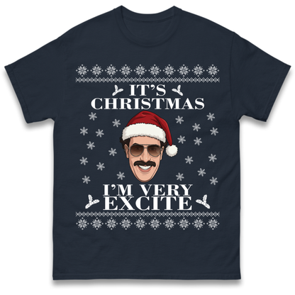 I Very Excite Christmas T-Shirt