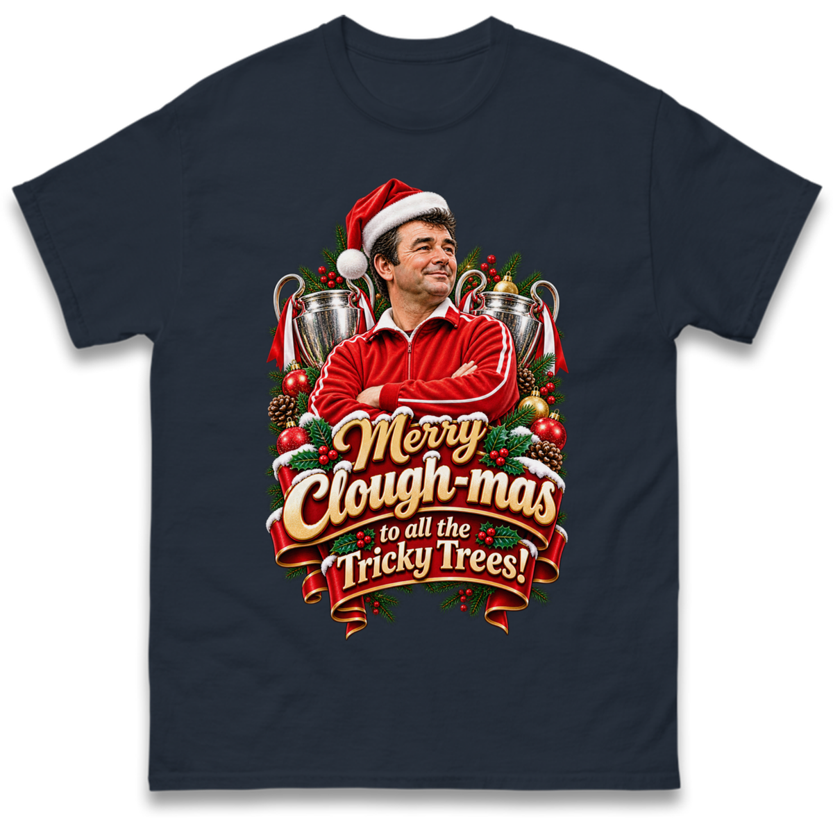 Nottm Forest Football Christmas T-Shirt