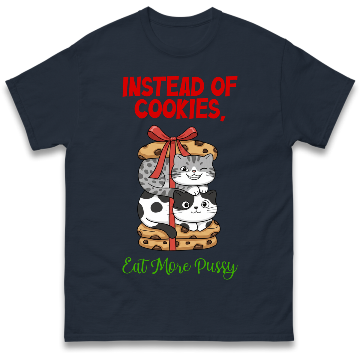 Cheeky Cat Slogan T-Shirt