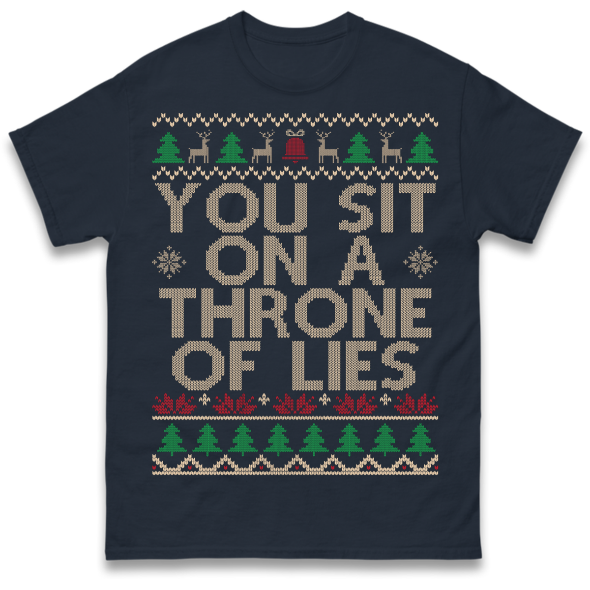 Throne Of Lies Christmas T-Shirt