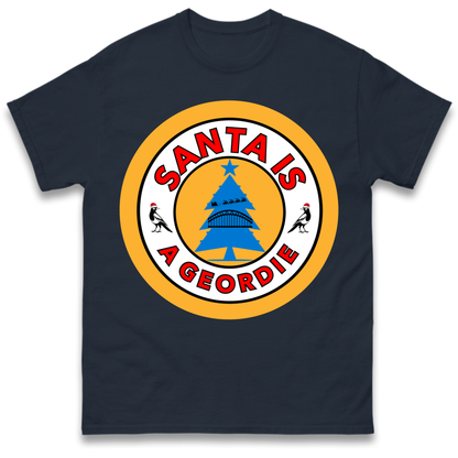 Geordie Santa  Christmas T-Shirt