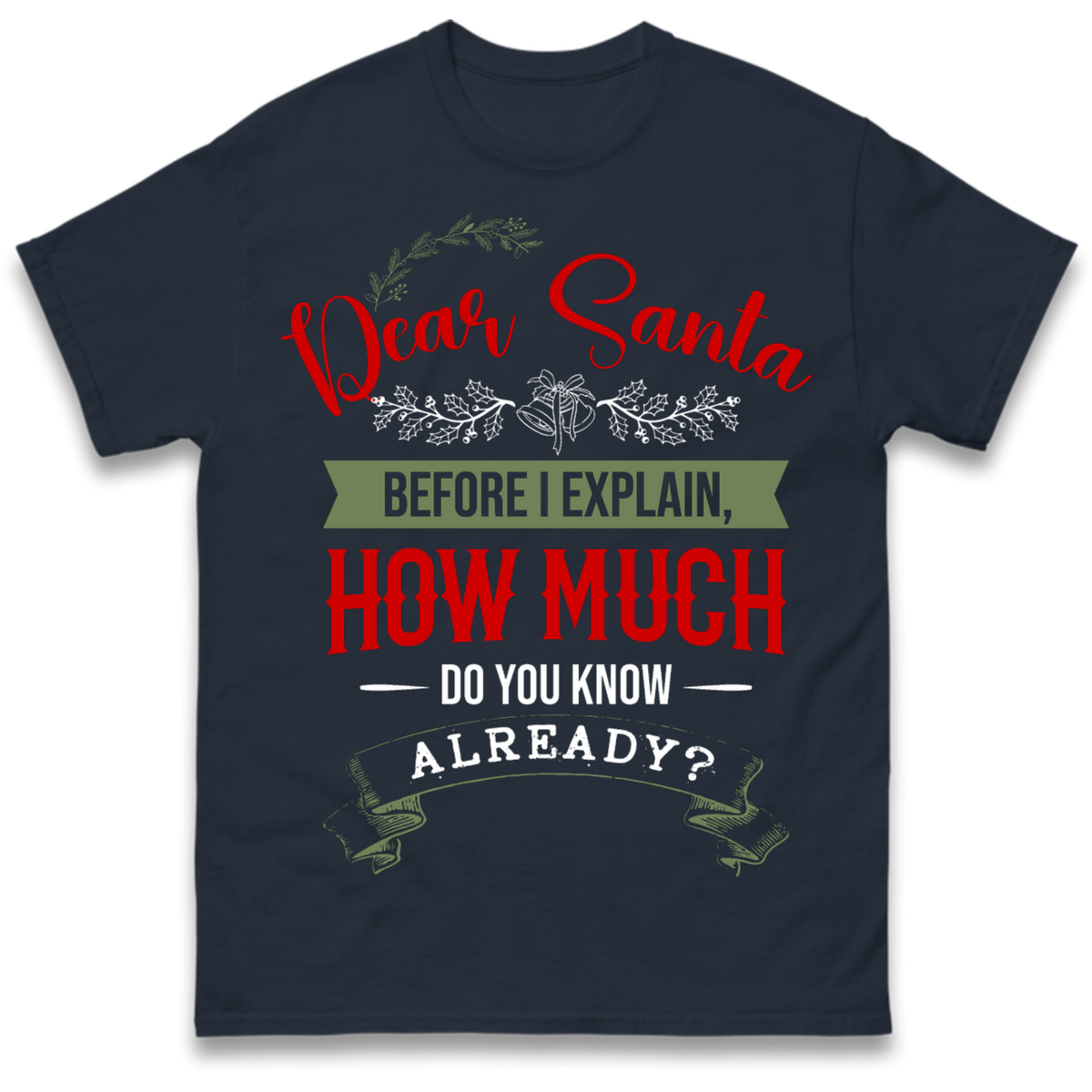 naughty christmas outfit T-Shirt