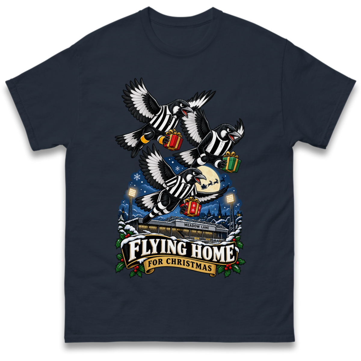 Notts County FC Christmas T-Shirt
