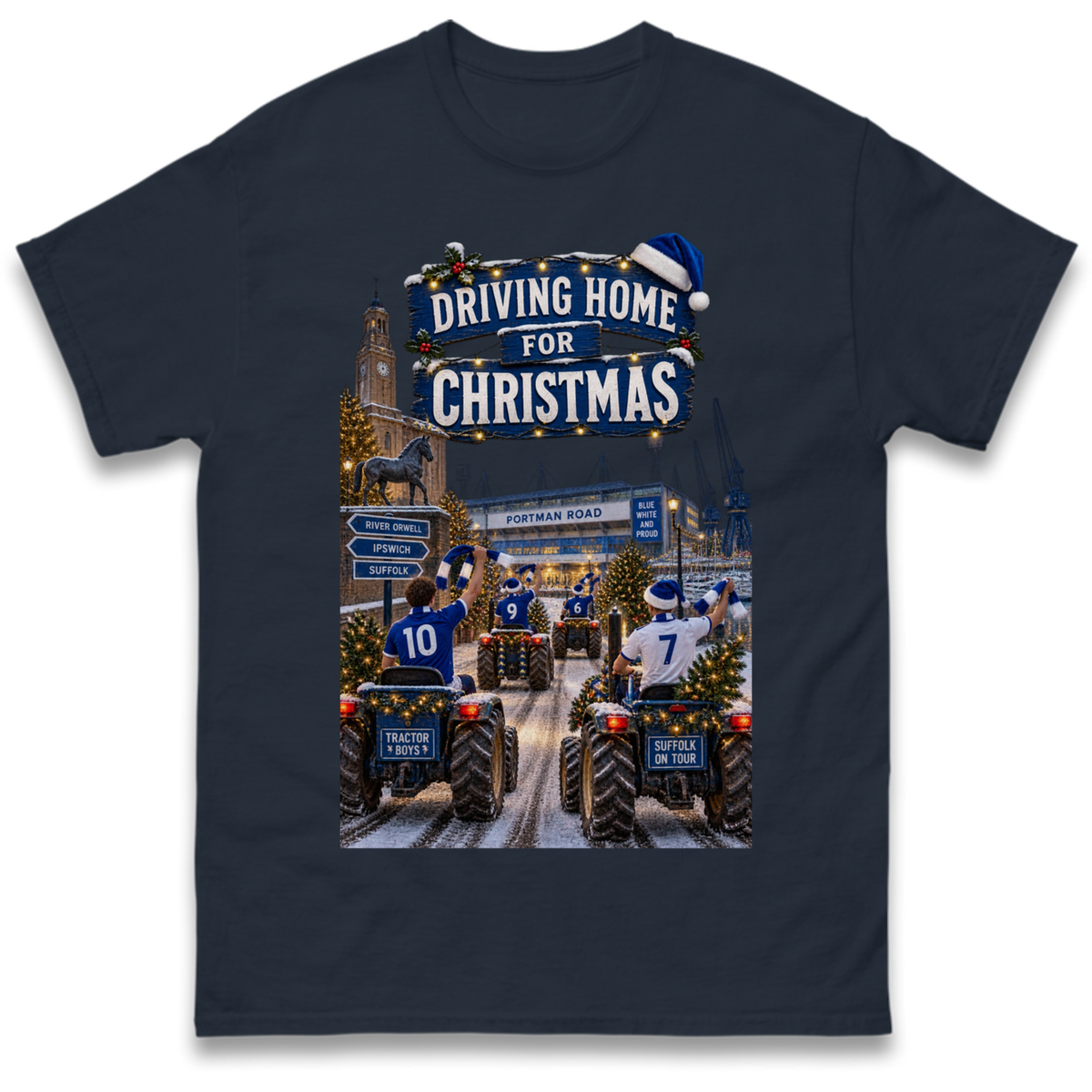 Ipswich Town Christmas T-Shirt