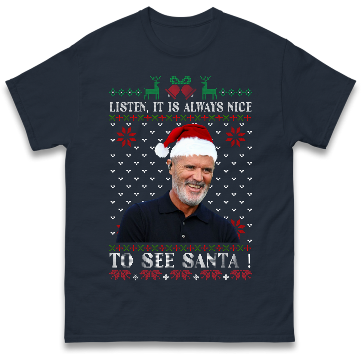 Roy Keane Christmas T-Shirt