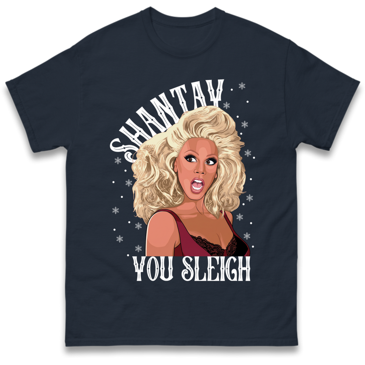 drag christmas clothing T-Shirt