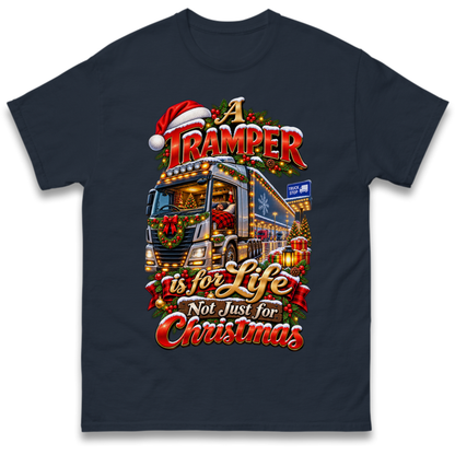 Trucker Christmas T-Shirt