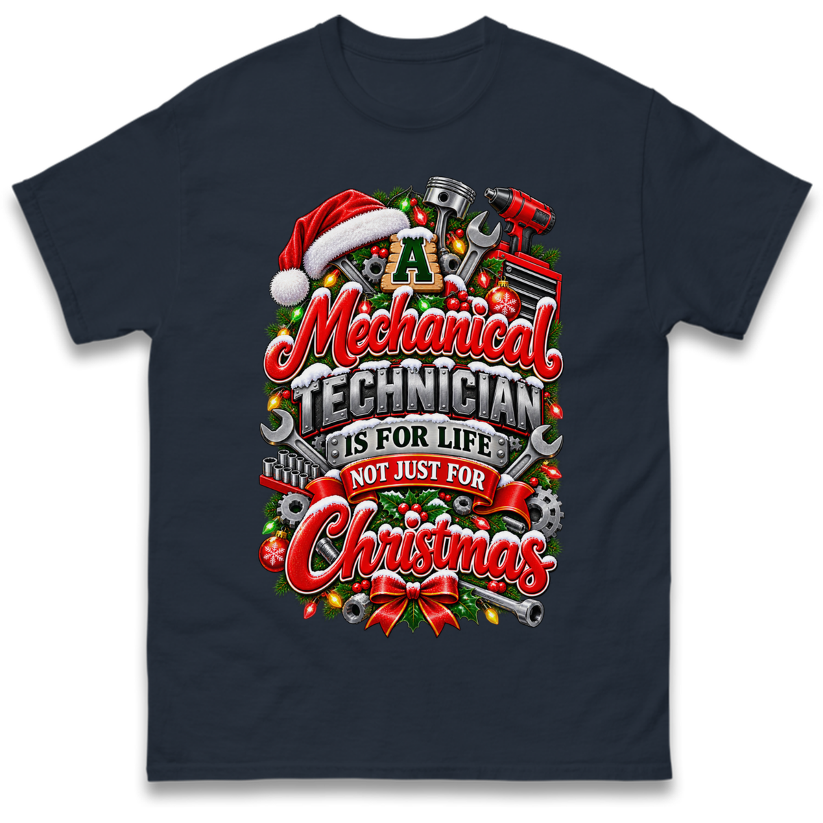 Mechanical Technician Christmas T-Shirt