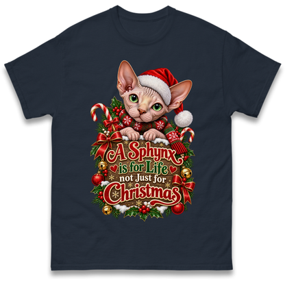 Sphynx Cat Christmas T-Shirt