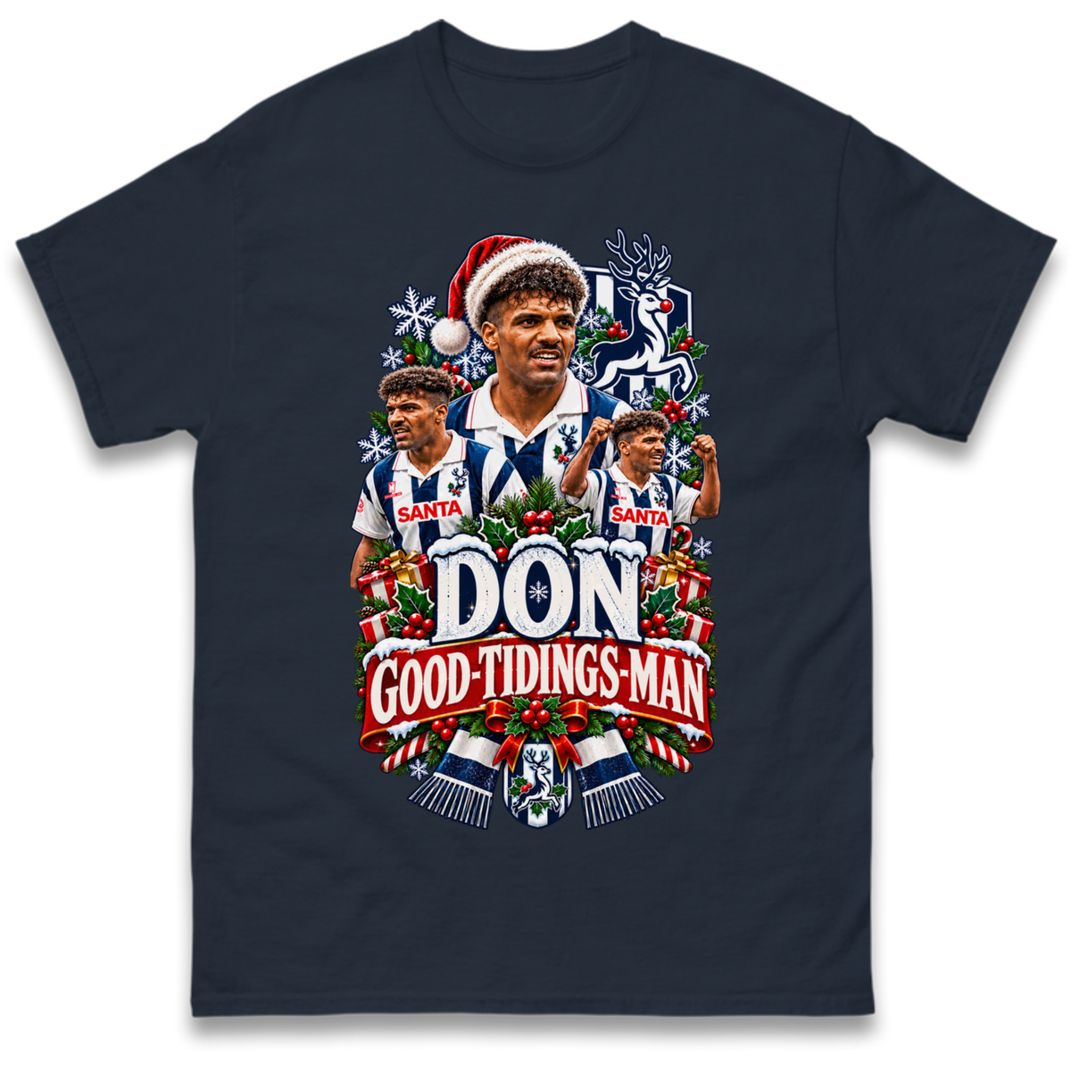 West Bromwich Albion Christmas T-Shirt