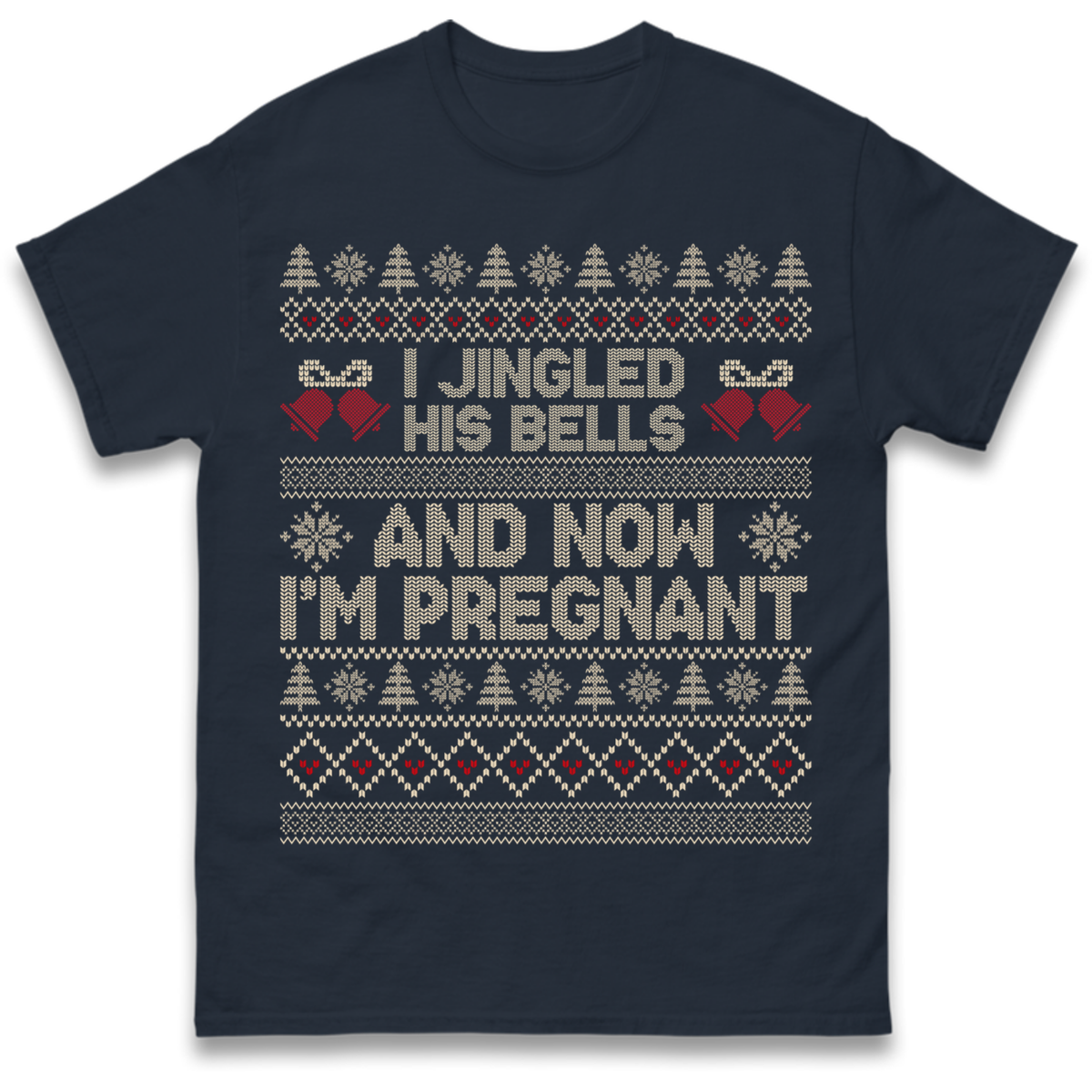 Pregnant At Christmas T-Shirt