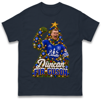 Duncan Ferguson Everton Christmas T-Shirt