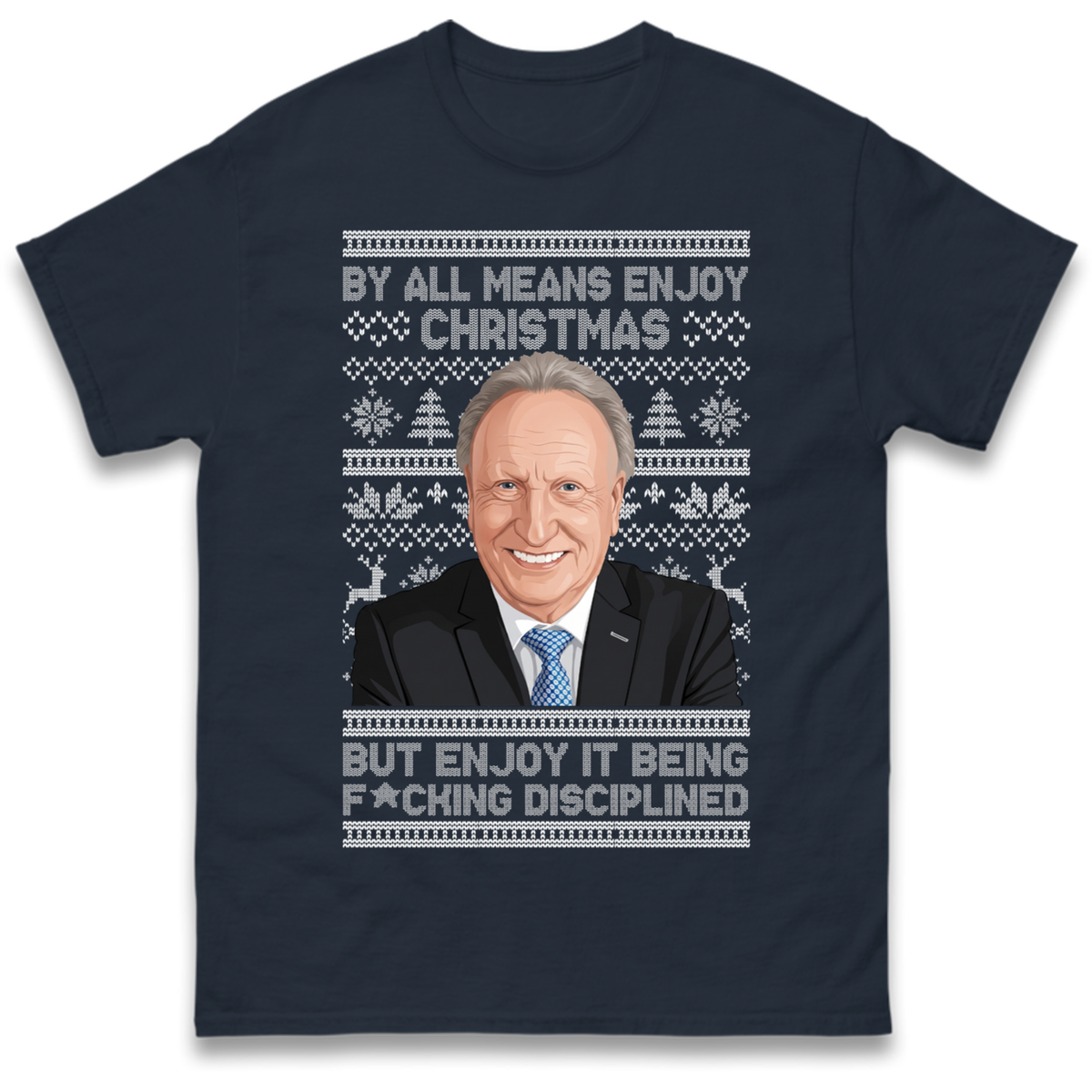 Neil Warnock Christmas T-Shirt