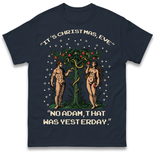 Adam & Eve Christmas Jumper T-Shirt
