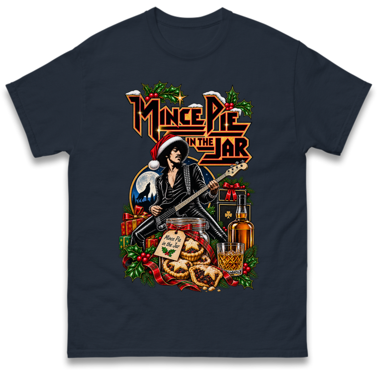 Thin Lizzy Christmas T-Shirt