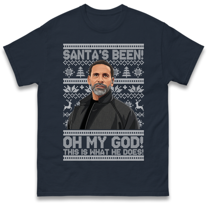 Steve Rio Ferdinand Christmas T-Shirt