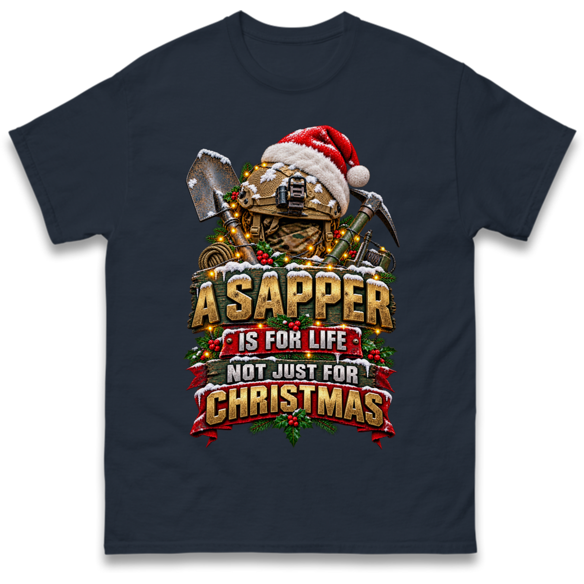 Royal Engineers Sappers Christmas T-Shirt
