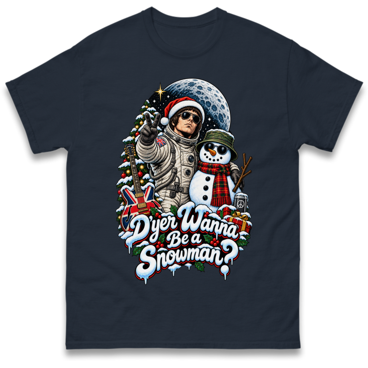 Oasis Band Christmas T-Shirt