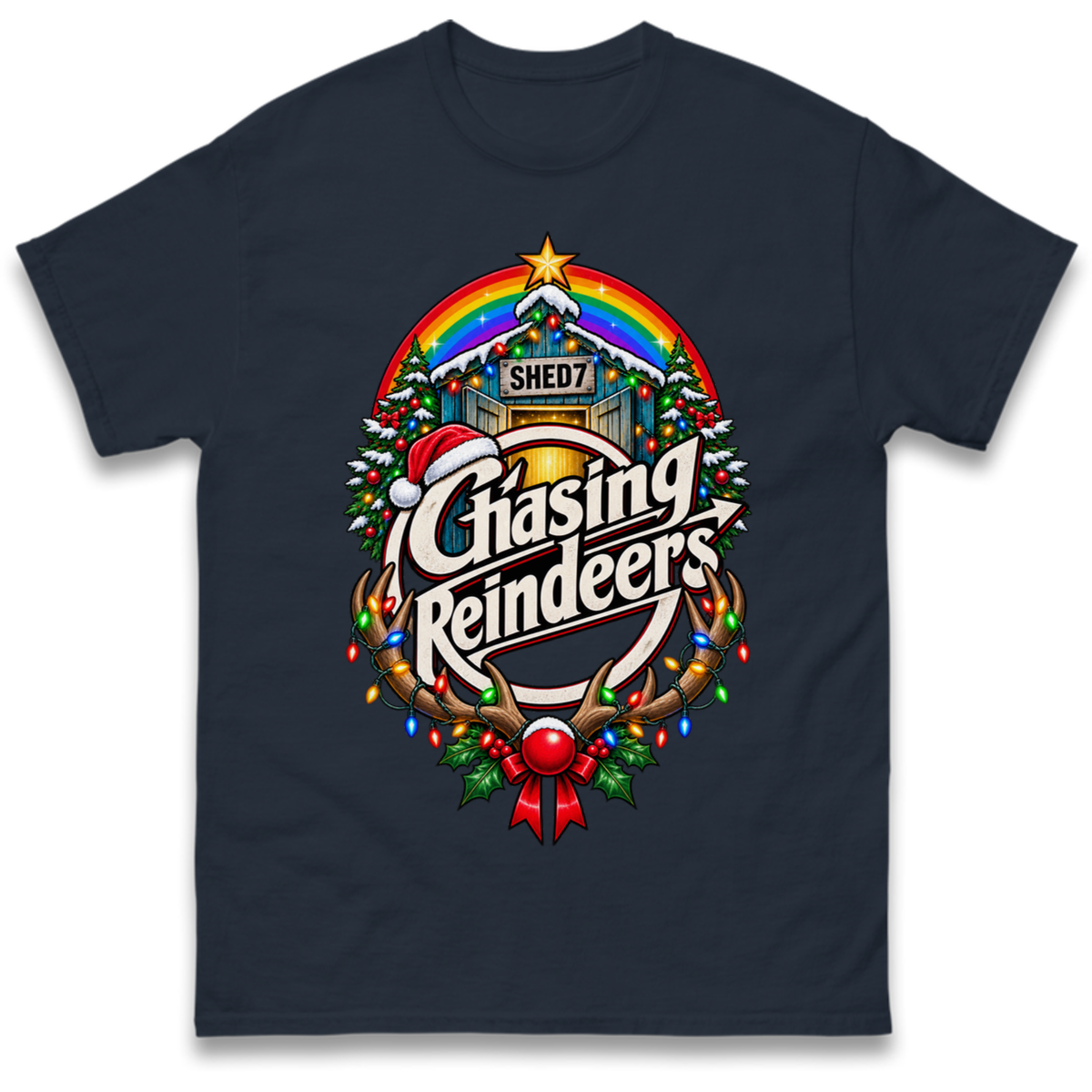 Shed Seven Christmas T-Shirt