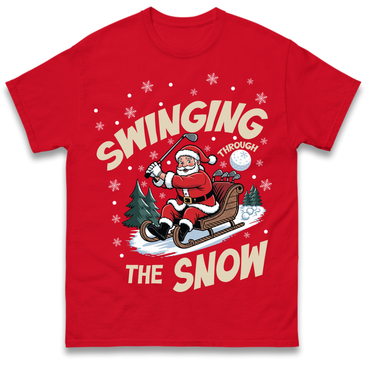 Christmas Golf T-Shirt