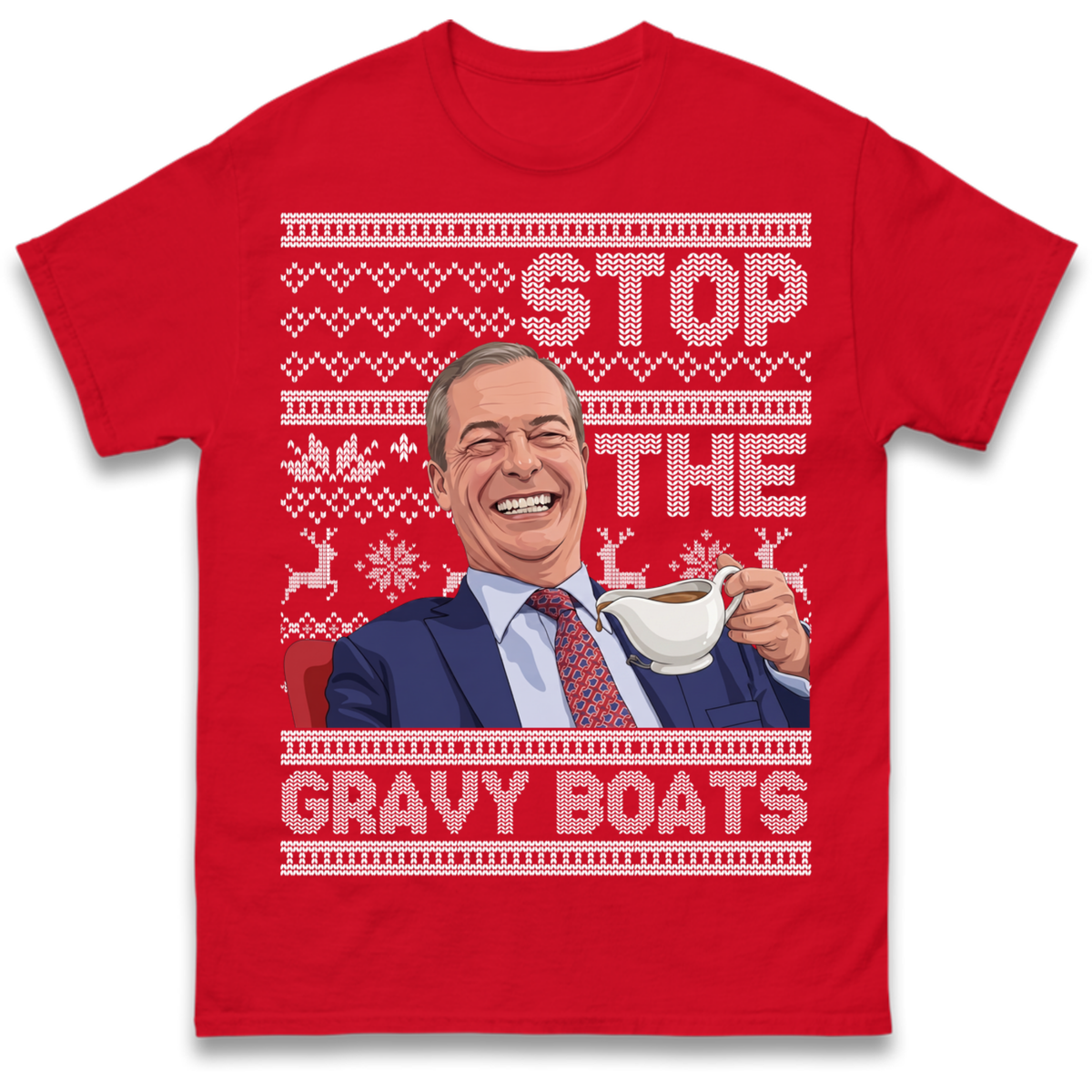 Satirical Festive Top T-Shirt