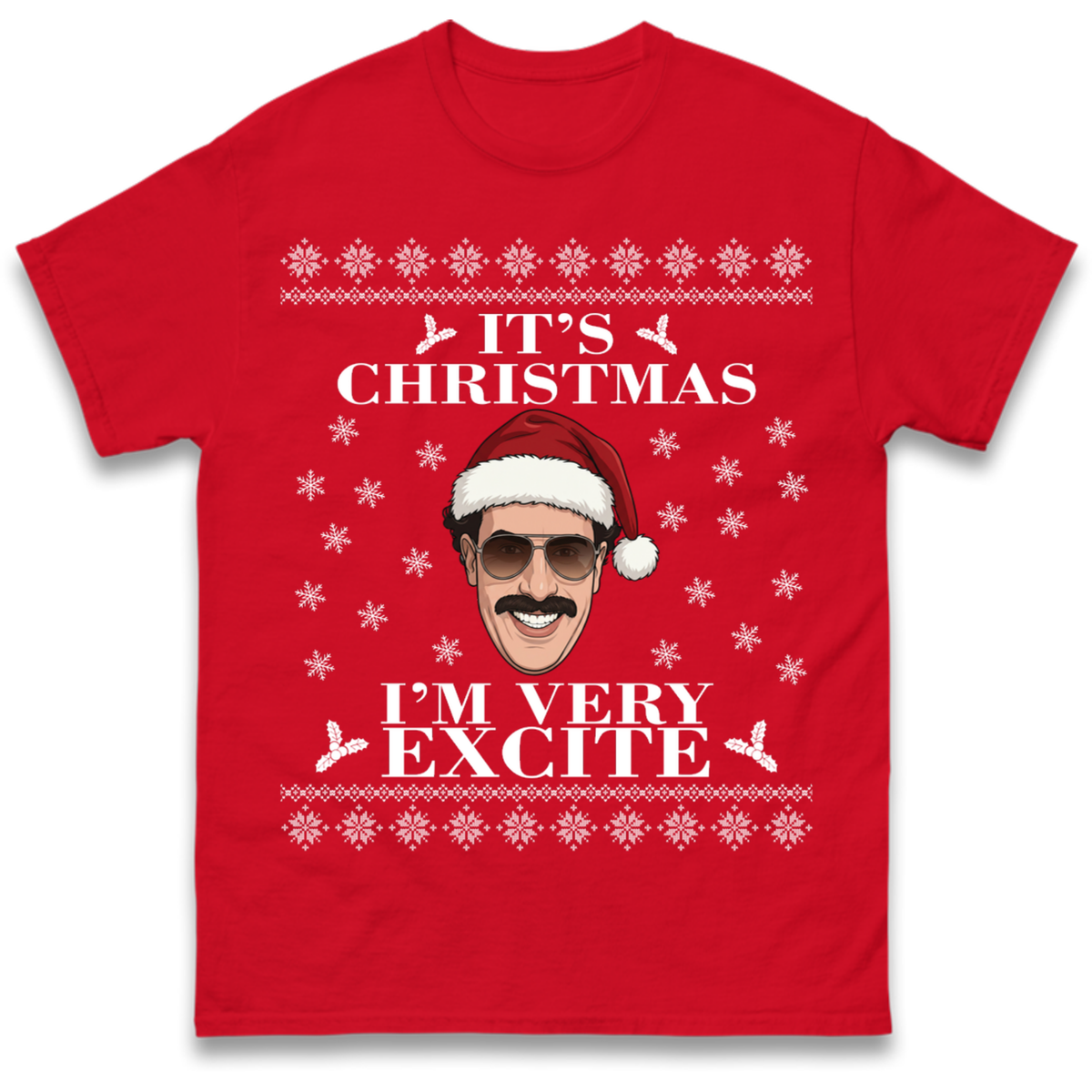 I Very Excite Christmas T-Shirt