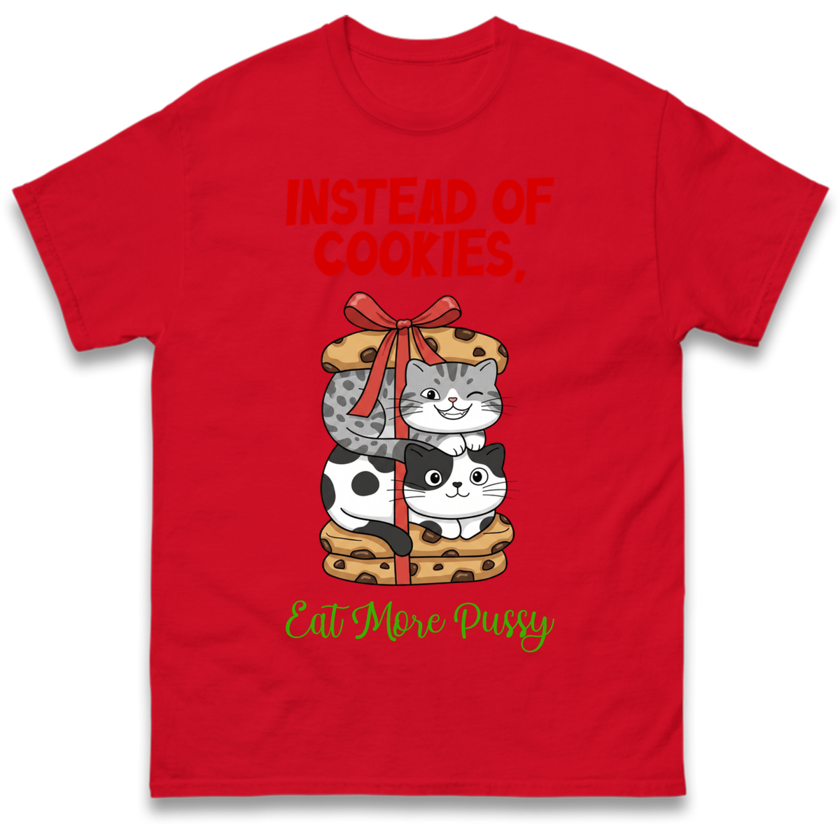 Cheeky Cat Slogan T-Shirt