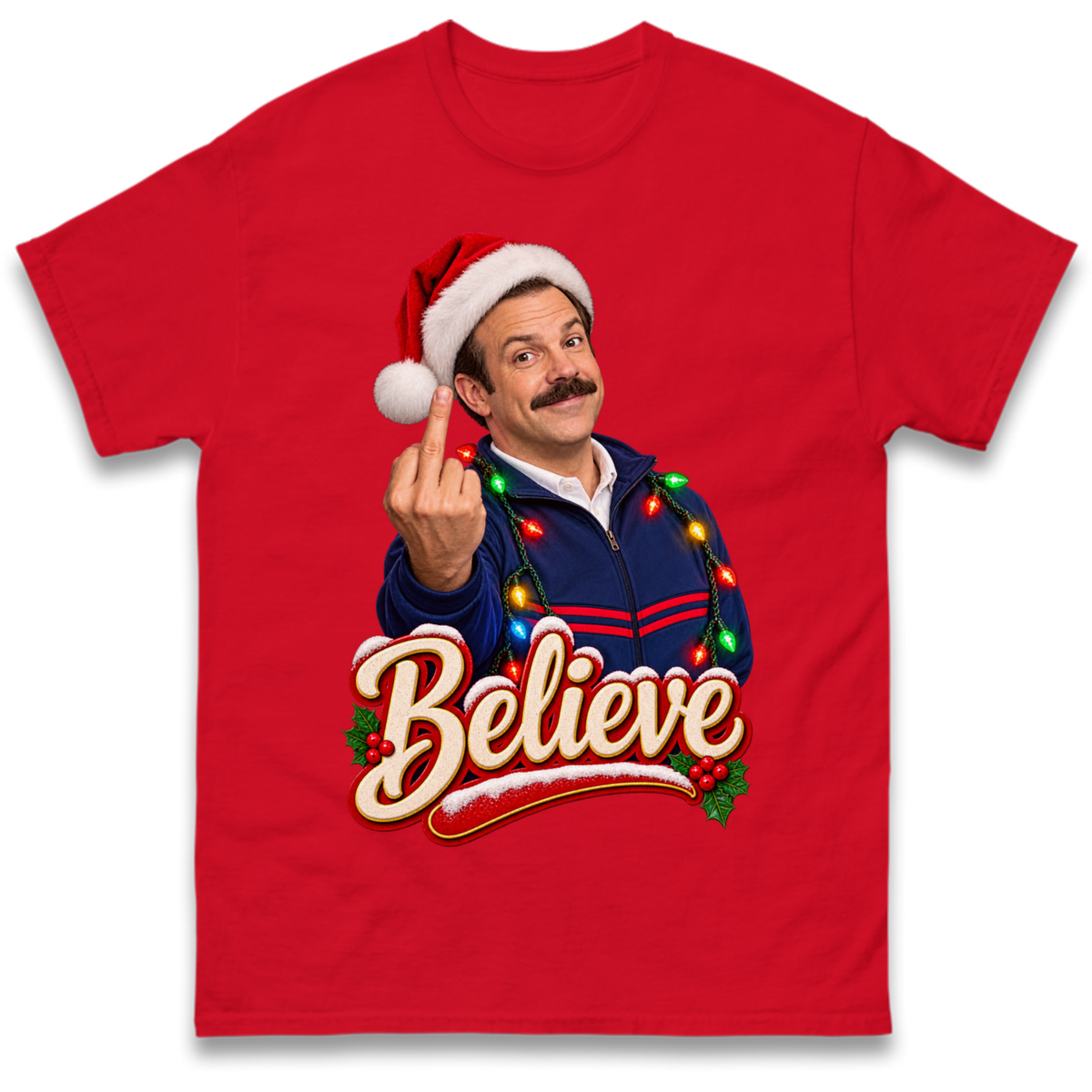 Ted Lasso Believe Christmas T-Shirt